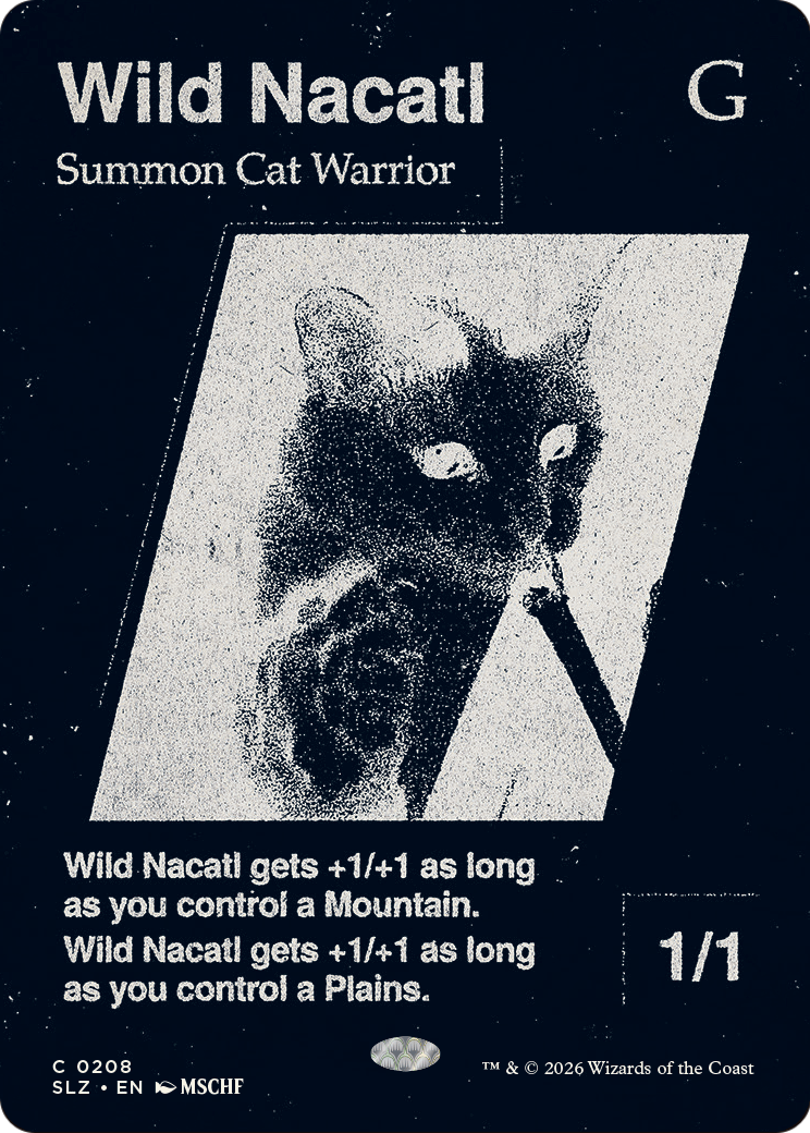 Wild Nacatl (0208) [Secret Lair x MSCHF: The Zeta Set] | Exor Games Bridgewater