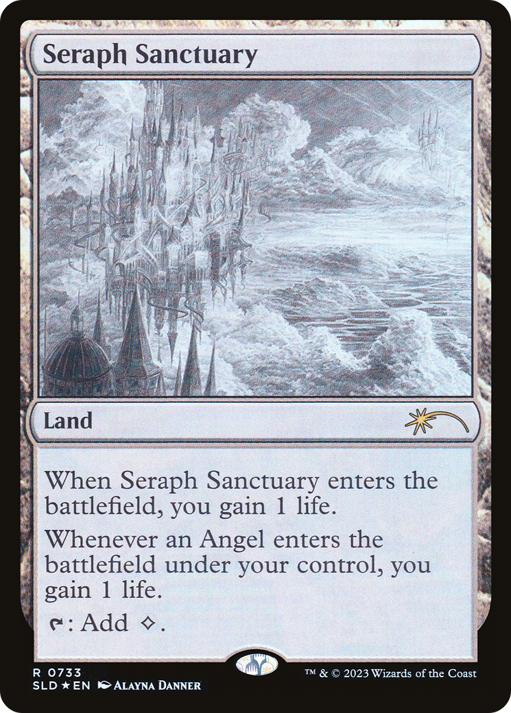 Seraph Sanctuary (Sketch) [Secret Lair Drop Promos] | Exor Games Bridgewater