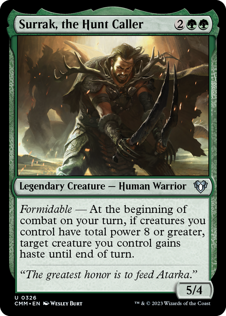 Surrak, the Hunt Caller [Commander Masters] | Exor Games Bridgewater