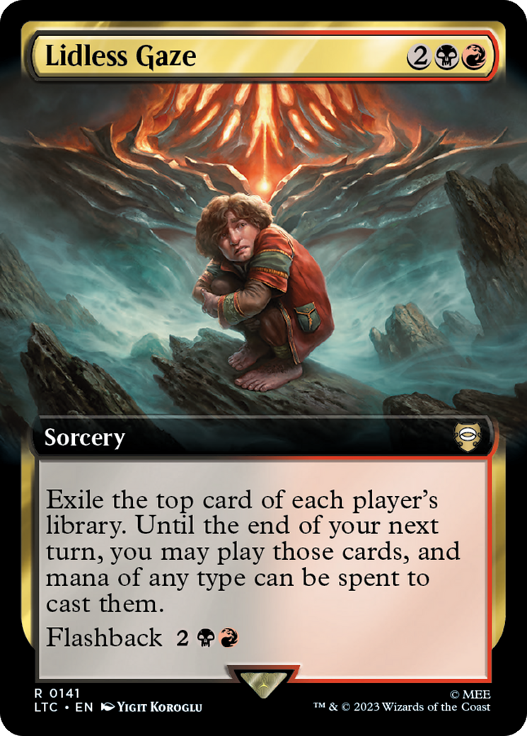Lidless Gaze (Extended Art) [The Lord of the Rings: Tales of Middle-Earth Commander] | Exor Games Bridgewater