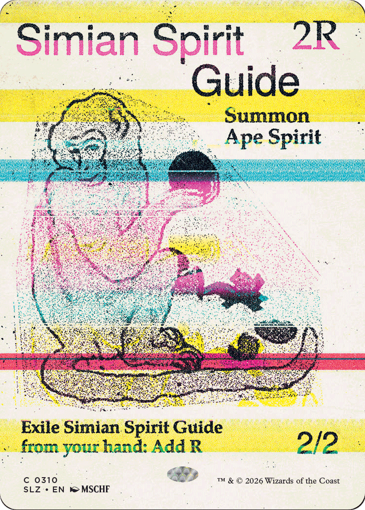Simian Spirit Guide (0310) [Secret Lair x MSCHF: The Zeta Set] | Exor Games Bridgewater