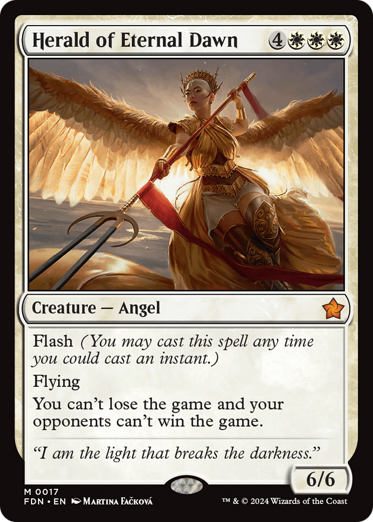 Herald of Eternal Dawn [Foundations] | Exor Games Bridgewater