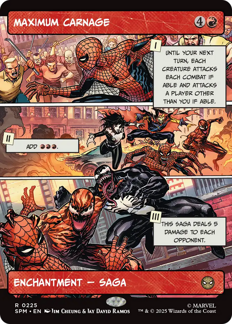 Maximum Carnage (Borderless) [Marvel's Spider-Man] | Exor Games Bridgewater
