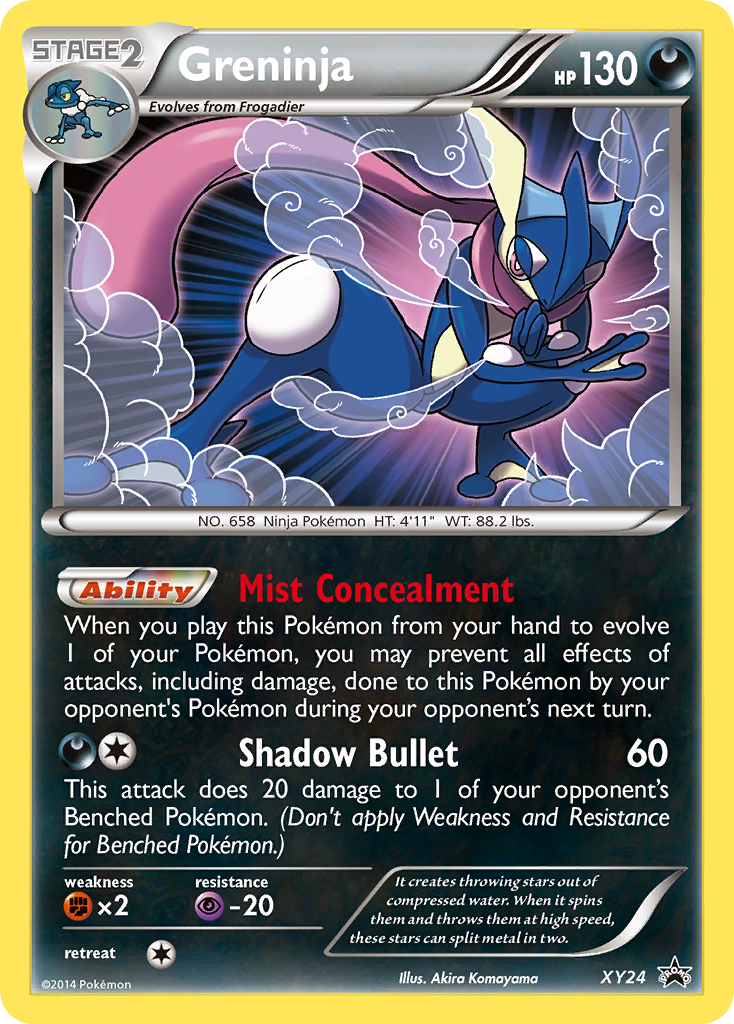 Greninja (XY24) [XY: Black Star Promos] | Exor Games Bridgewater
