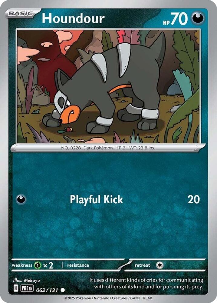 Houndour (062/131) [Scarlet & Violet: Prismatic Evolutions] | Exor Games Bridgewater