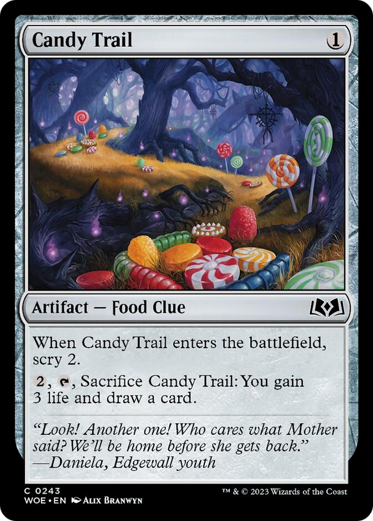 Candy Trail [Wilds of Eldraine] | Exor Games Bridgewater