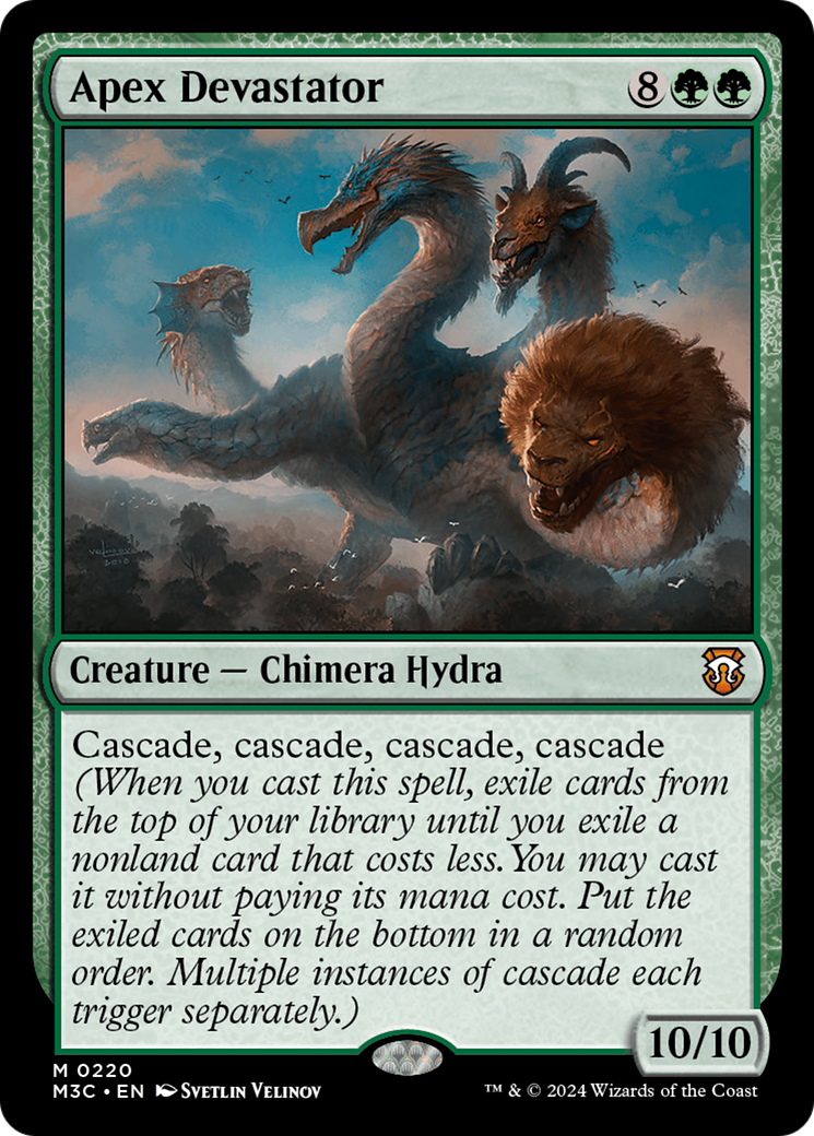 Apex Devastator [Modern Horizons 3 Commander] | Exor Games Bridgewater