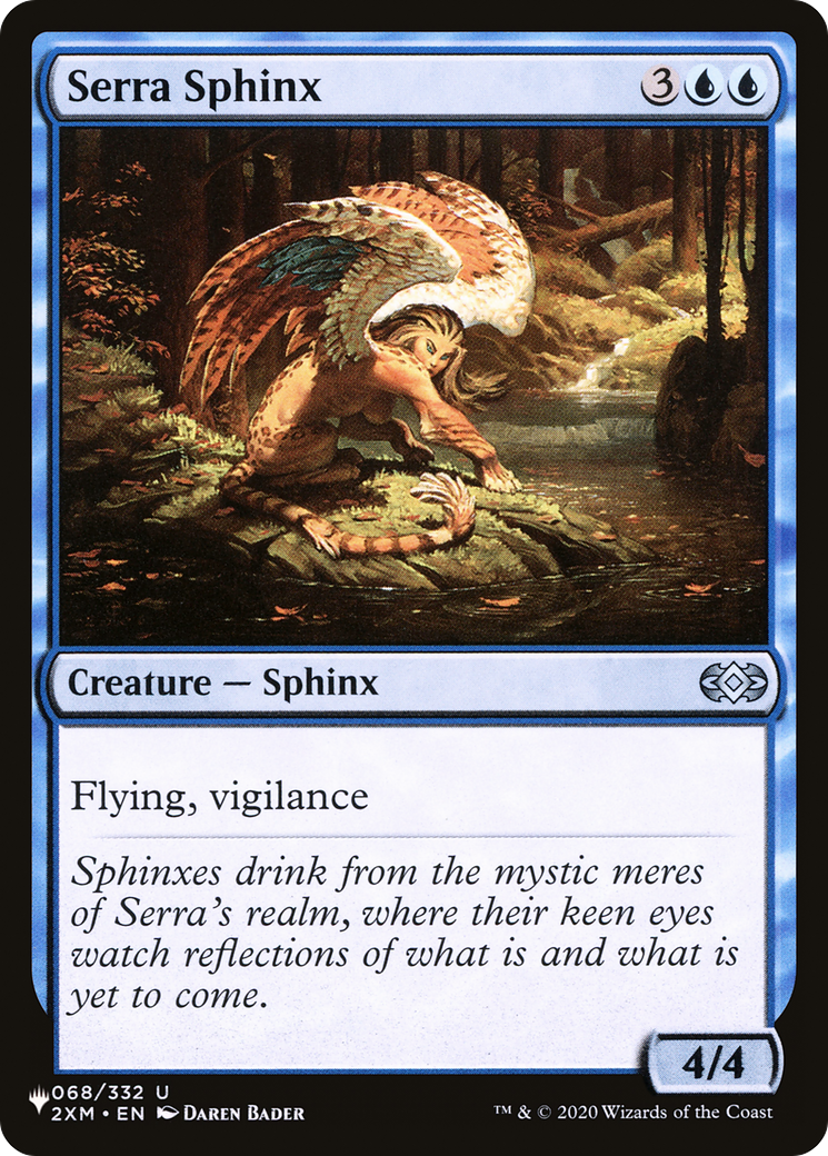 Serra Sphinx [The List] | Exor Games Bridgewater