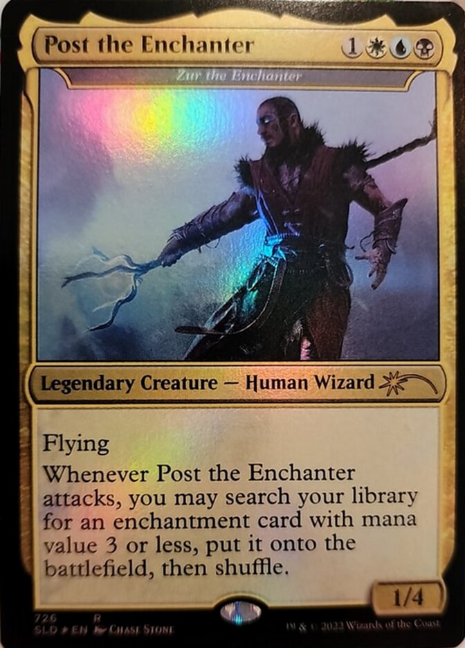 Zur the Enchanter - Post the Enchanter [Secret Lair Drop Promos] | Exor Games Bridgewater