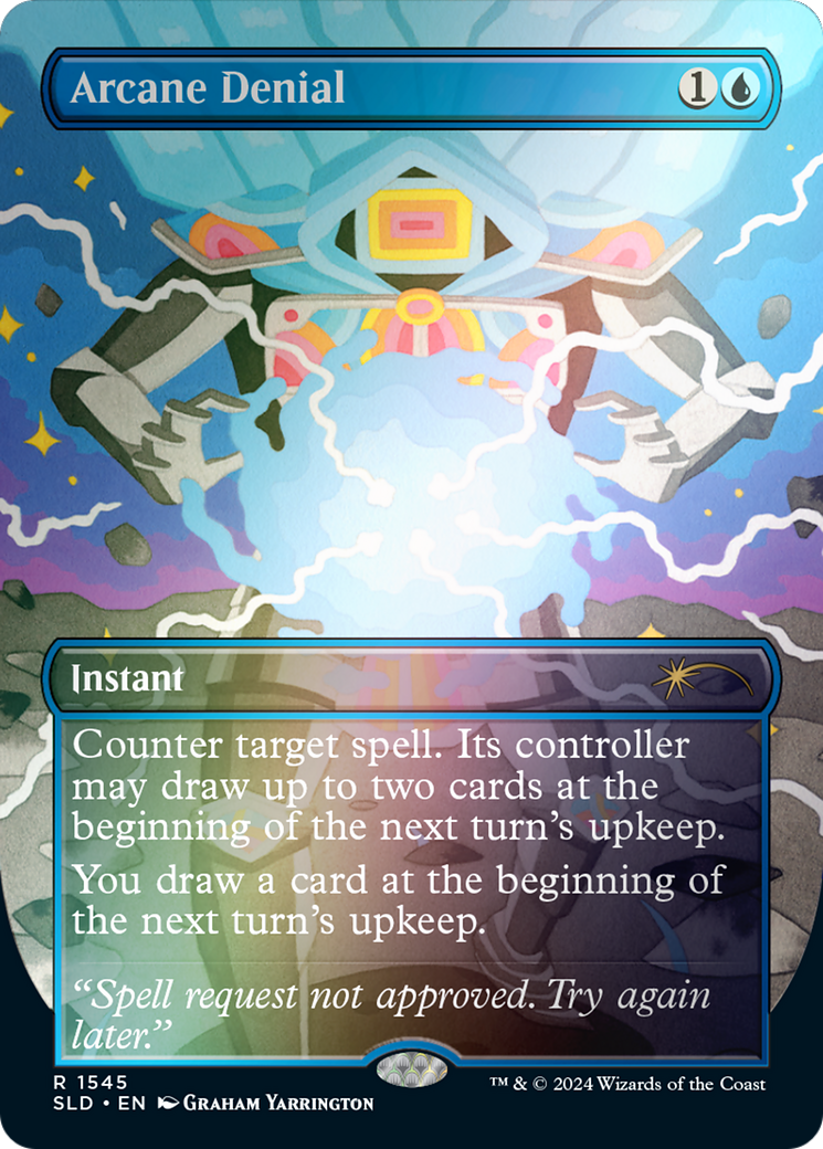 Arcane Denial (Surge Foil) [Marvel Super Heroes Commander] | Exor Games Bridgewater