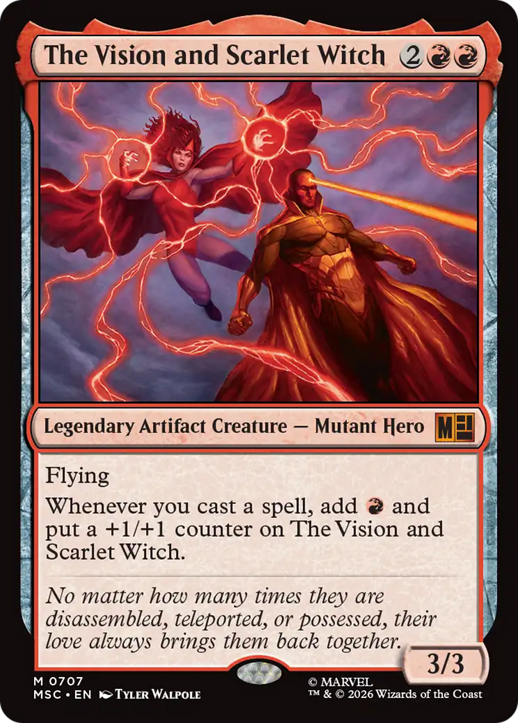 The Vision and Scarlet Witch [Marvel Super Heroes Commander] | Exor Games Bridgewater