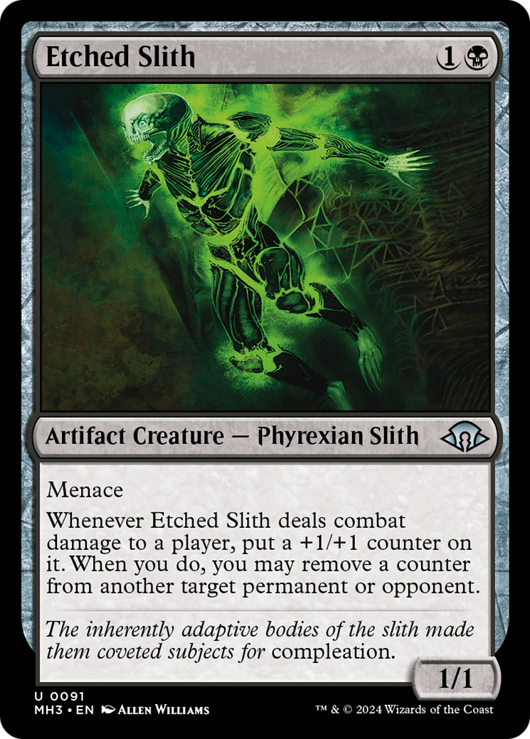 Etched Slith [Modern Horizons 3] | Exor Games Bridgewater