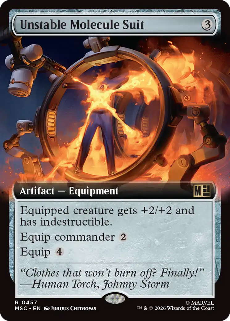 Unstable Molecule Suit (Extended Art) [Marvel Super Heroes Commander] | Exor Games Bridgewater