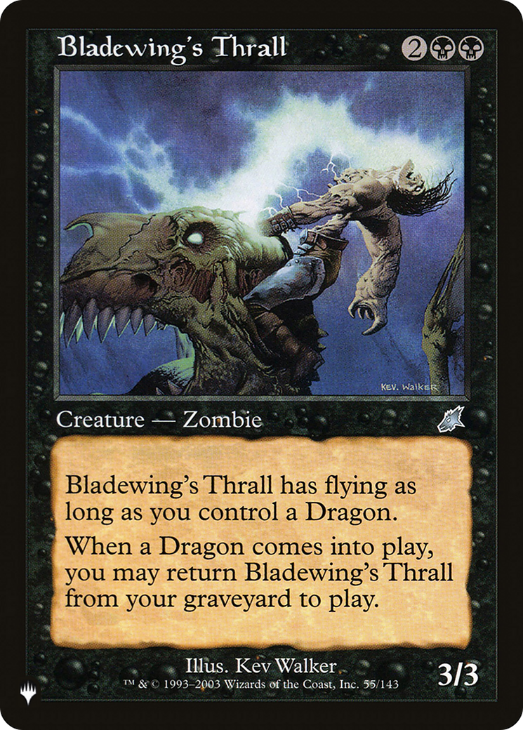 Bladewing's Thrall [The List] | Exor Games Bridgewater