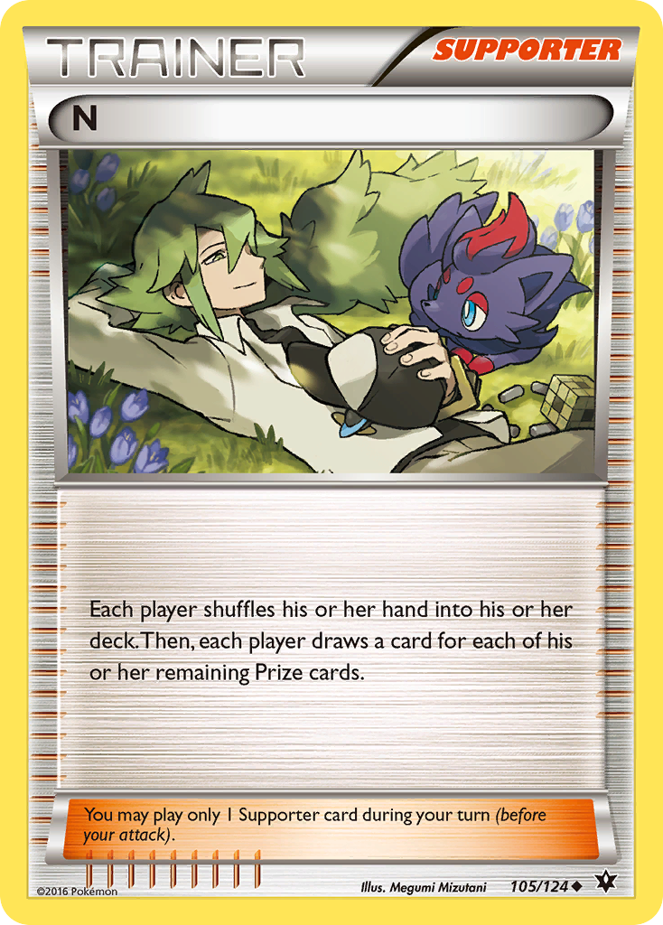 N (105/124) [XY: Fates Collide] | Exor Games Bridgewater