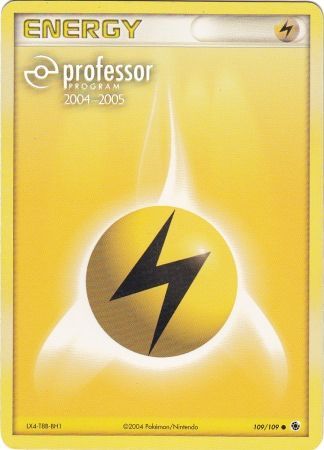 Lightning Energy (109/109) (2004 2005) [Professor Program Promos] | Exor Games Bridgewater