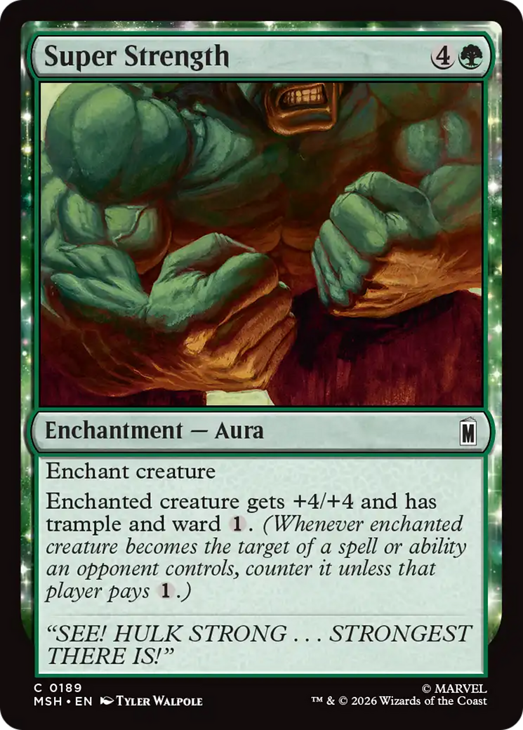 Super Strength [Marvel Super Heroes] | Exor Games Bridgewater