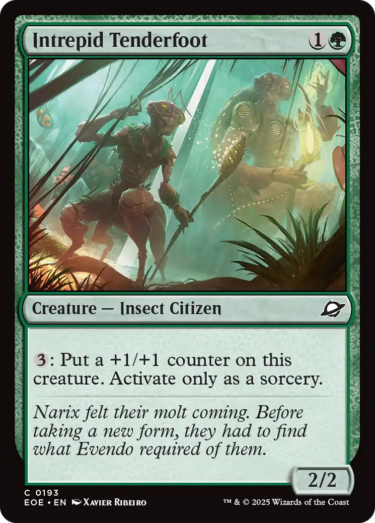 Intrepid Tenderfoot [Edge of Eternities] | Exor Games Bridgewater