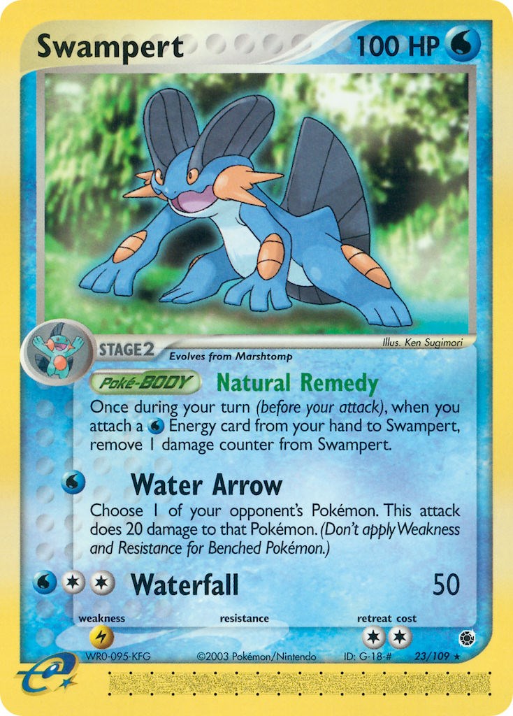 Swampert (23/109) [EX: Ruby & Sapphire] | Exor Games Bridgewater