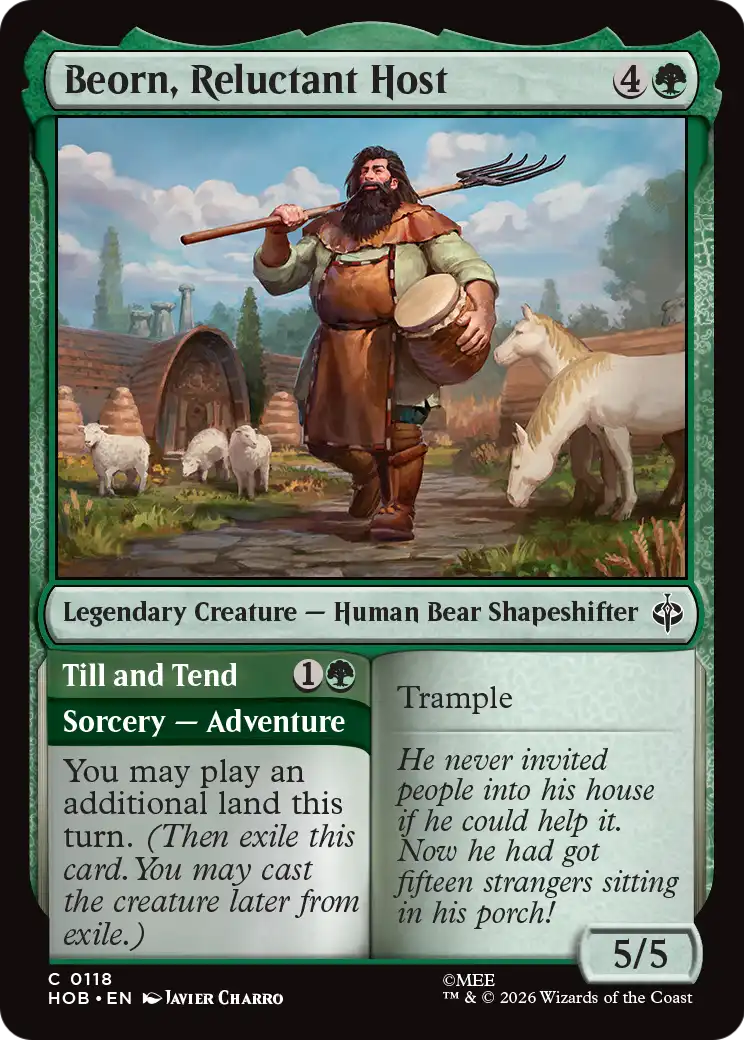 Beorn, Reluctant Host [The Hobbit] | Exor Games Bridgewater