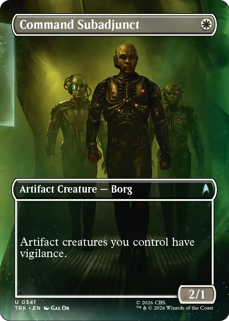 Command Subadjunct (Borderless) [Star Trek] | Exor Games Bridgewater