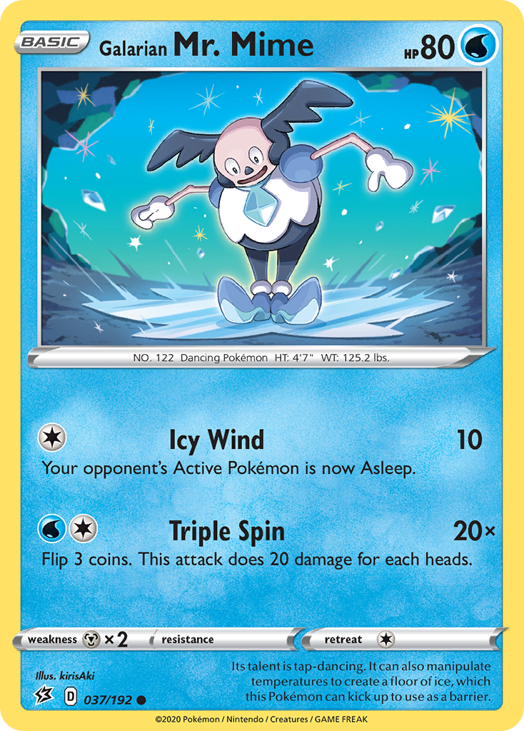 Galarian Mr. Mime (037/192) [Sword & Shield: Rebel Clash] | Exor Games Bridgewater