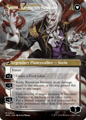 Sorin of House Markov // Sorin, Ravenous Neonate (Borderless) [Modern Horizons 3] | Exor Games Bridgewater