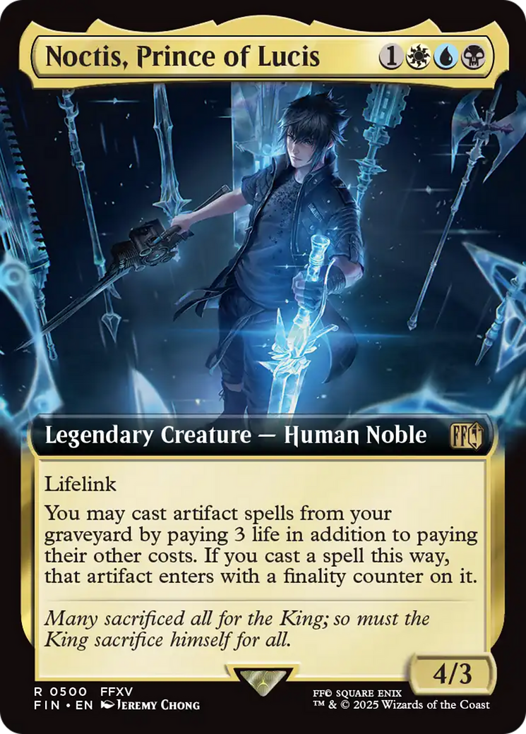 Noctis, Prince of Lucis (Extended Art) [FINAL FANTASY] | Exor Games Bridgewater