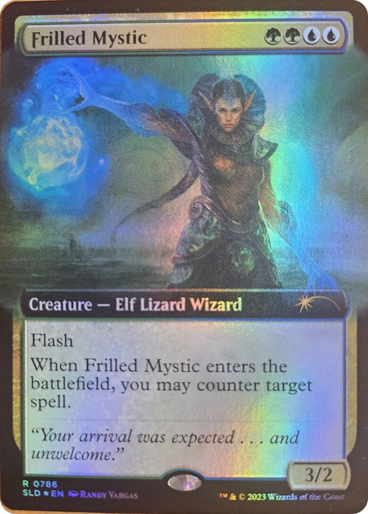 Frilled Mystic (Extended Art) [Secret Lair Drop Series] | Exor Games Bridgewater