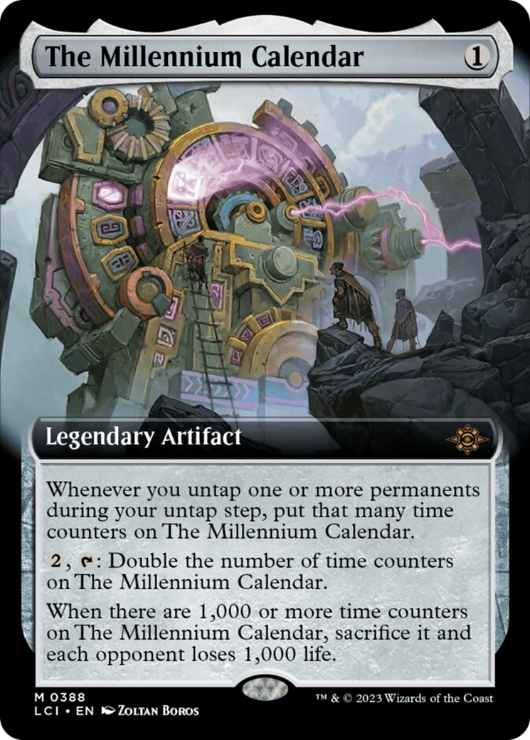 The Millennium Calendar (Extended Art) [The Lost Caverns of Ixalan] | Exor Games Bridgewater