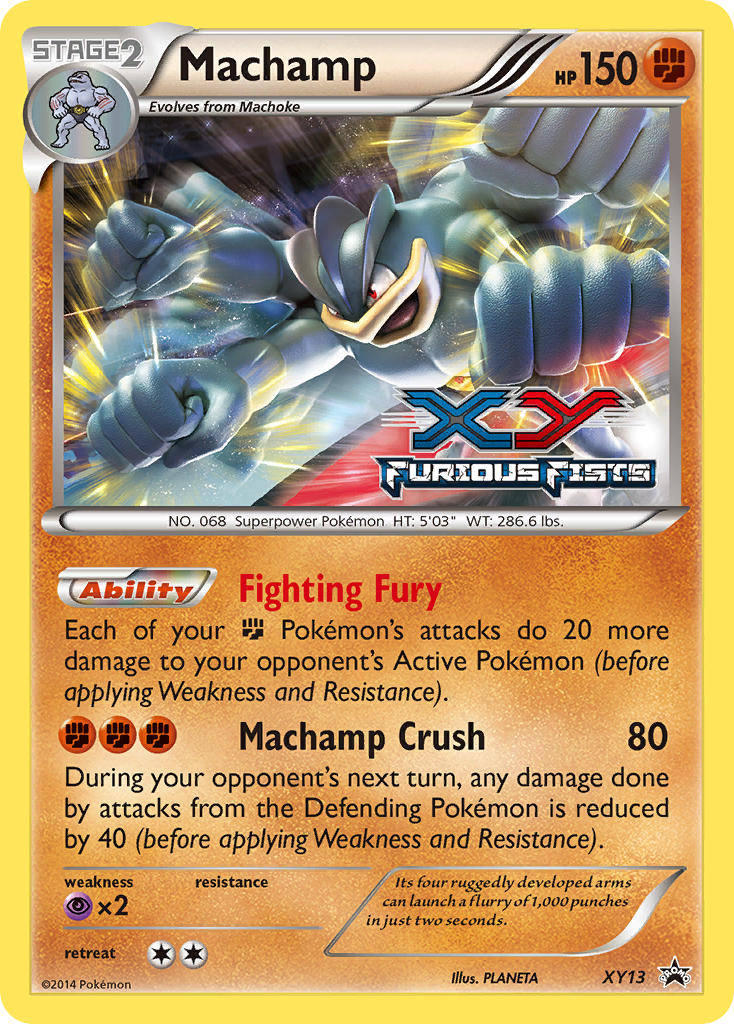 Machamp (XY13) [XY: Black Star Promos] | Exor Games Bridgewater