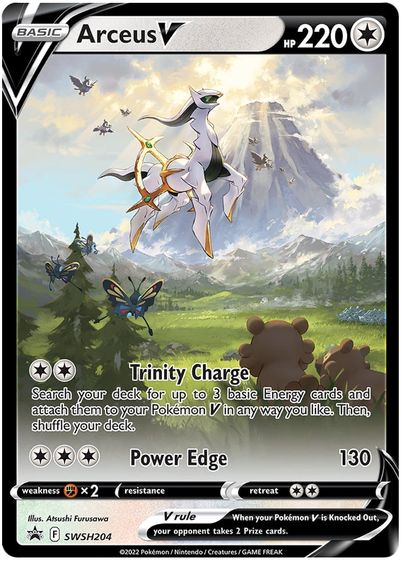 Arceus V (SWSH204) [Sword & Shield: Black Star Promos] | Exor Games Bridgewater