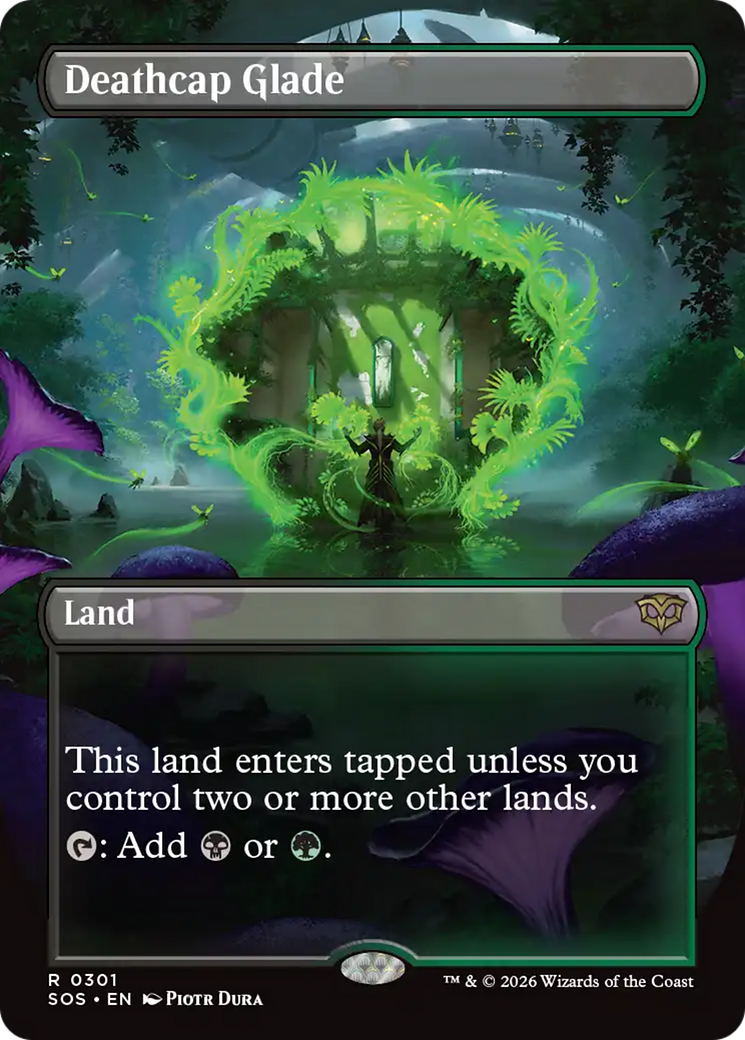 Deathcap Glade (Borderless) [Secrets of Strixhaven] | Exor Games Bridgewater