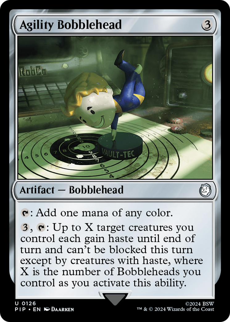 Agility Bobblehead [Fallout] | Exor Games Bridgewater