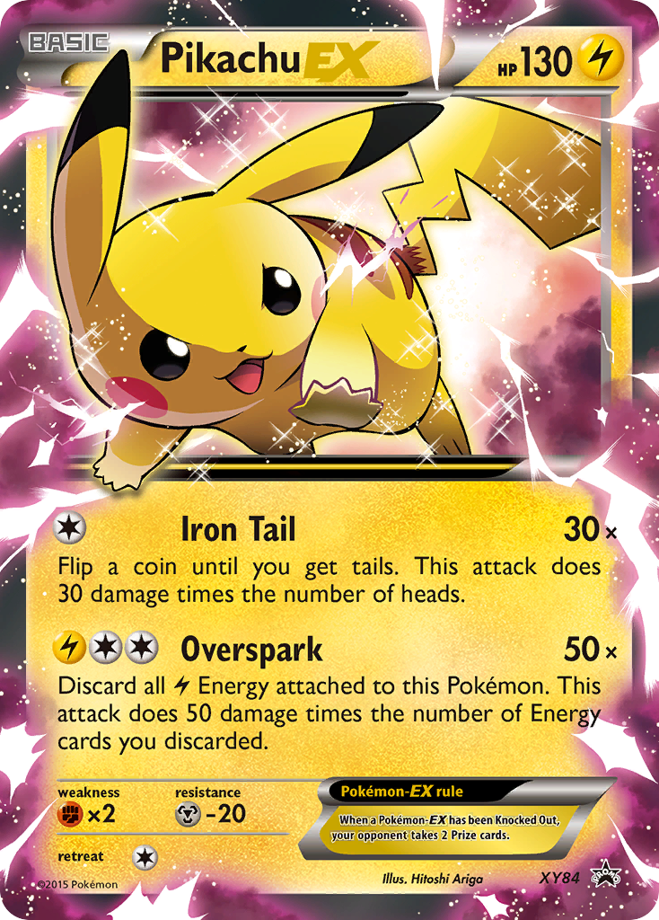 Pikachu EX (XY84) [XY: Black Star Promos] | Exor Games Bridgewater