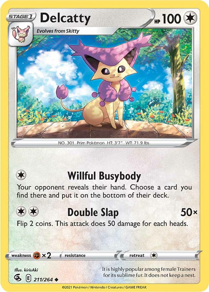 Delcatty (211/264) [Sword & Shield: Fusion Strike] | Exor Games Bridgewater