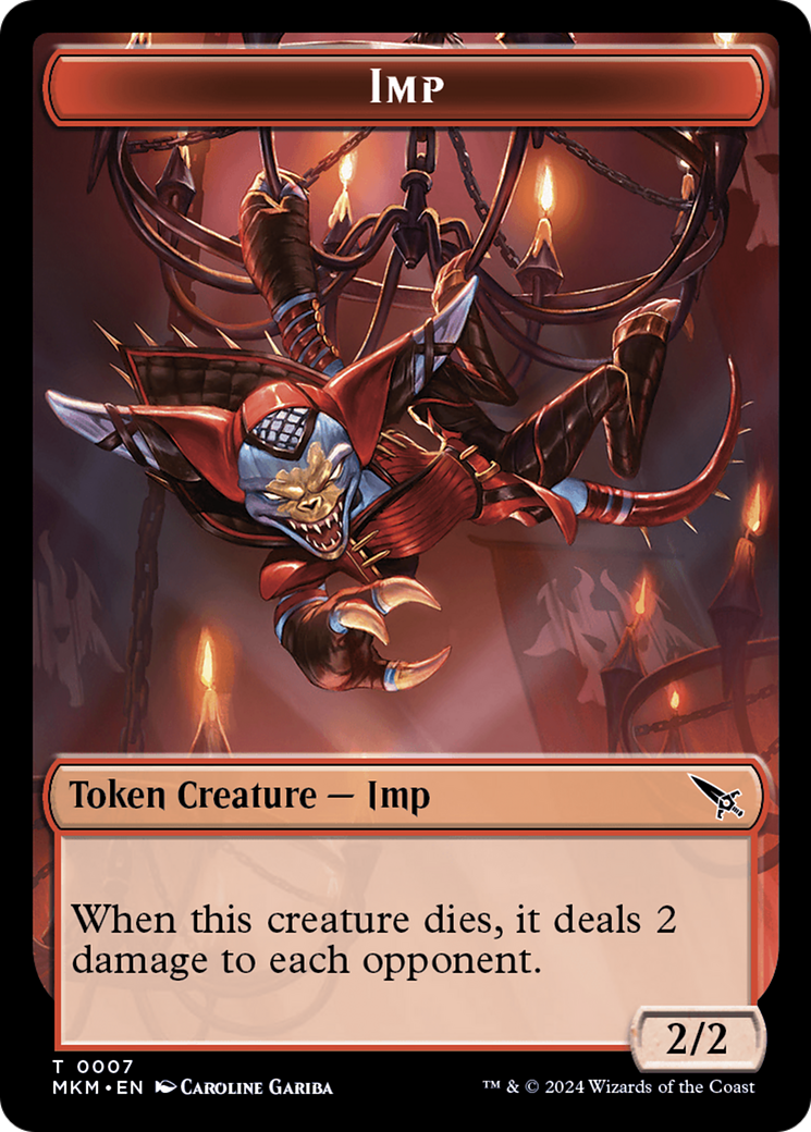 Imp Token [Murders at Karlov Manor Tokens] | Exor Games Bridgewater