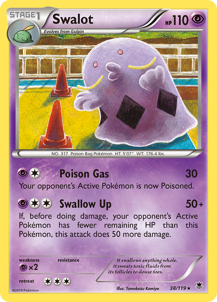 Swalot (38/119) [XY: Phantom Forces] | Exor Games Bridgewater