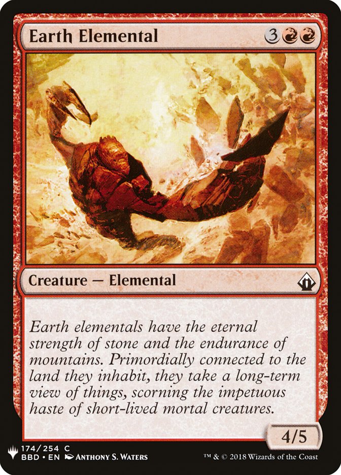 Earth Elemental [Mystery Booster] | Exor Games Bridgewater