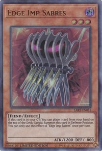 Edge Imp Sabres [LART-EN015] Ultra Rare | Exor Games Bridgewater