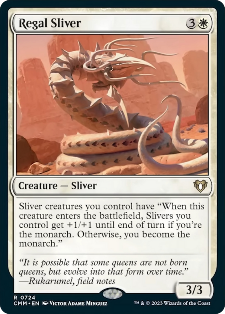 Regal Sliver [Commander Masters] | Exor Games Bridgewater