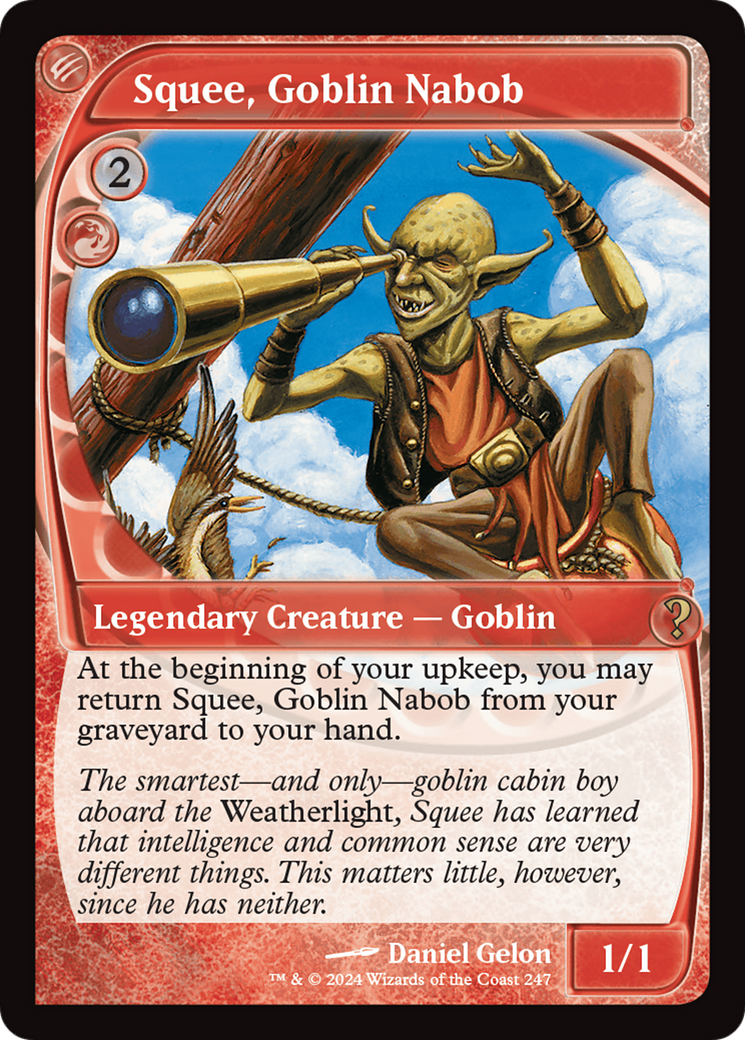 Squee, Goblin Nabob (Future Sight) [Mystery Booster 2] | Exor Games Bridgewater