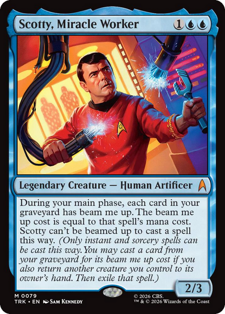 Scotty, Miracle Worker [Star Trek] | Exor Games Bridgewater