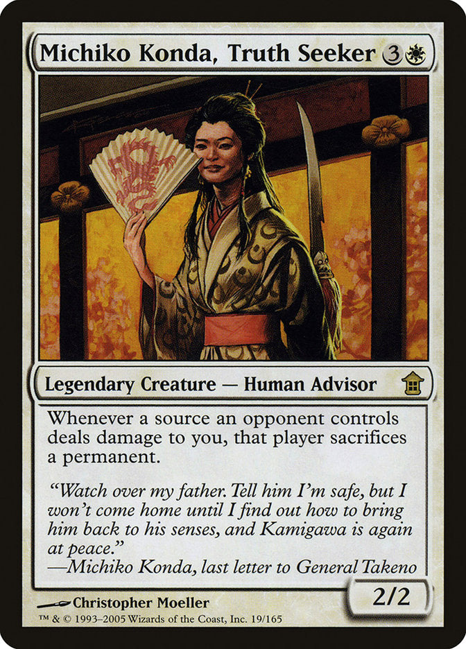 Michiko Konda, Truth Seeker [Saviors of Kamigawa] | Exor Games Bridgewater