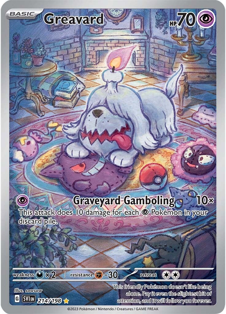 Greavard (214/198) [Scarlet & Violet: Base Set] | Exor Games Bridgewater