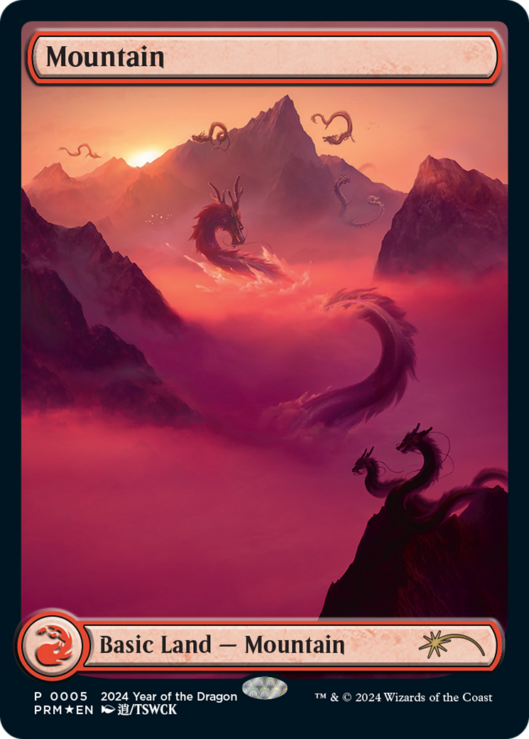 Mountain (Year of the Dragon 2024) [Standard Showdown Promos] | Exor Games Bridgewater