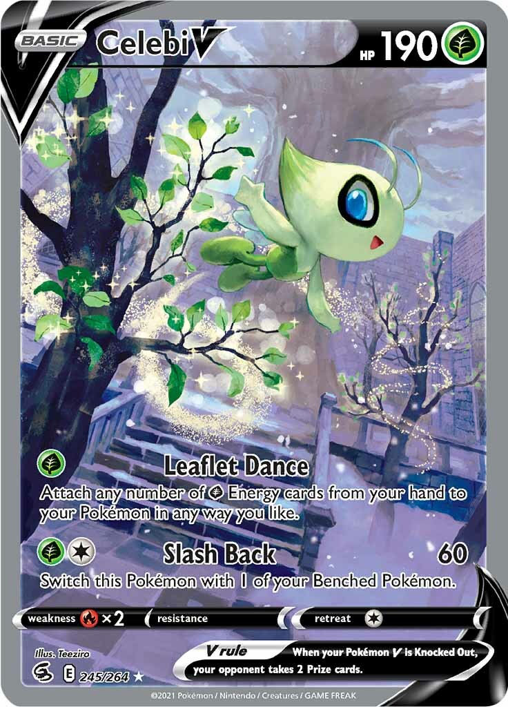 Celebi V (245/264) [Sword & Shield: Fusion Strike] | Exor Games Bridgewater