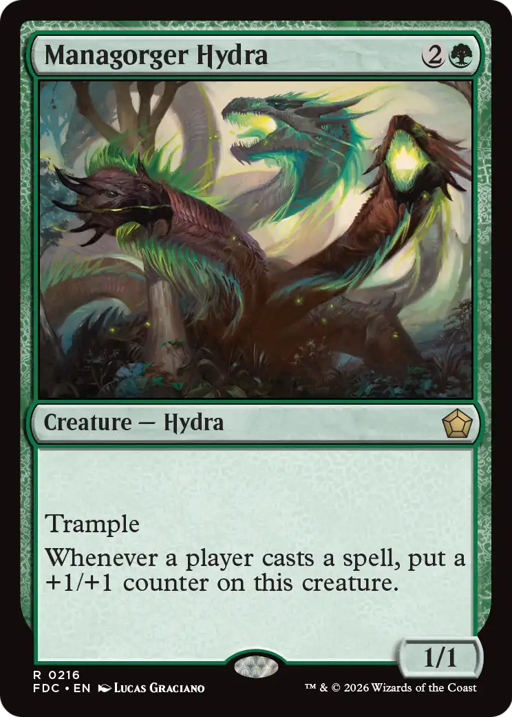 Managorger Hydra [Foundations Commander] | Exor Games Bridgewater