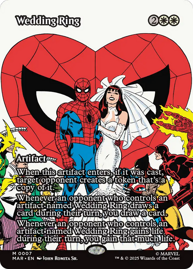 Wedding Ring (Borderless) [Marvel's Spider-Man: Eternal-Legal] | Exor Games Bridgewater