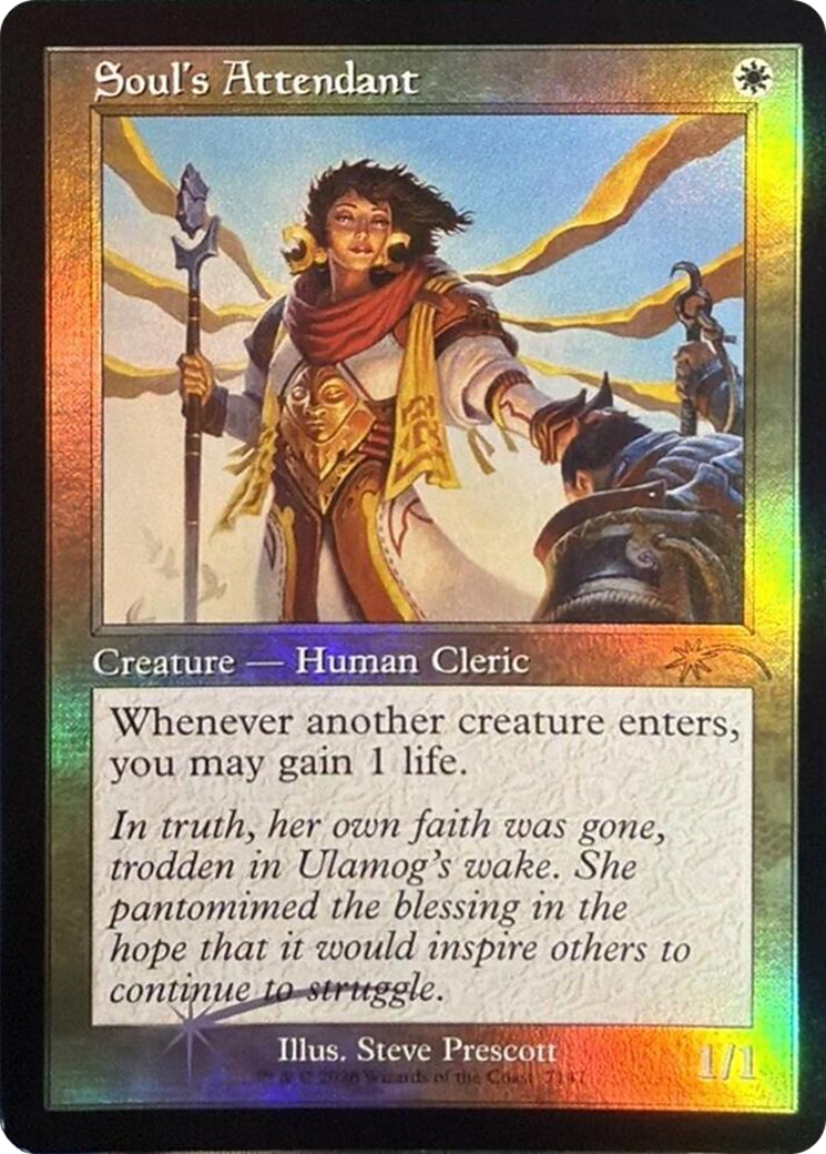 Soul's Attendant (Retro Frame) [Secret Lair Drop Series] | Exor Games Bridgewater